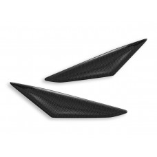 DBK Special Parts (Ducabike) Carbon Fiber Rear Tail Inserts for Triumph Street Triple 765 S/R/RS